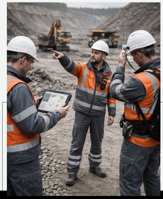 Система контроля персонала для горнодобывающей отрасли в Солнечногорске