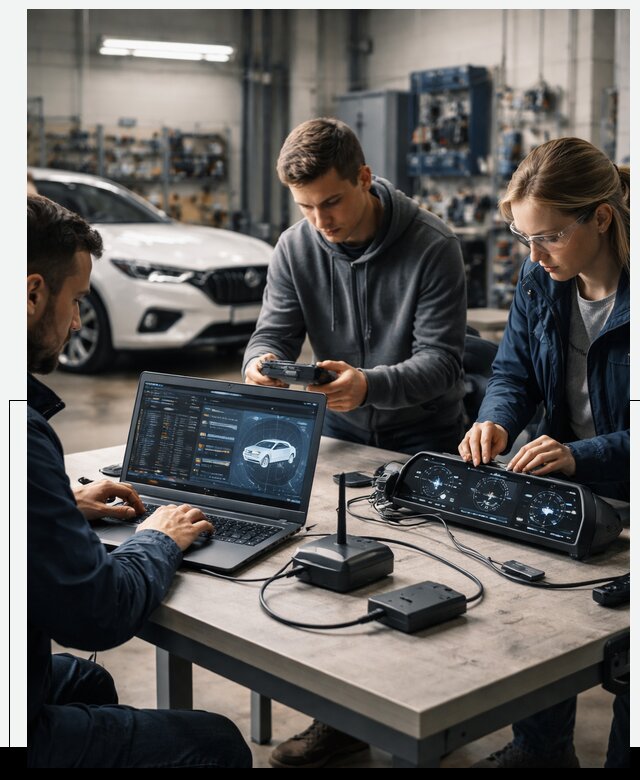 Разработка Connected Car и ПО для автопрома в Солнечногорске