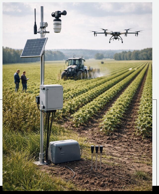 Разработка IoT мониторинга полей в Солнечногорске от 8847 р. | АвикейСлн